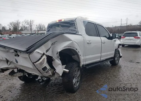 2018 Ford F-150 Lariat from USA, damaged, VIN 1FTEW1EP7JFD12136